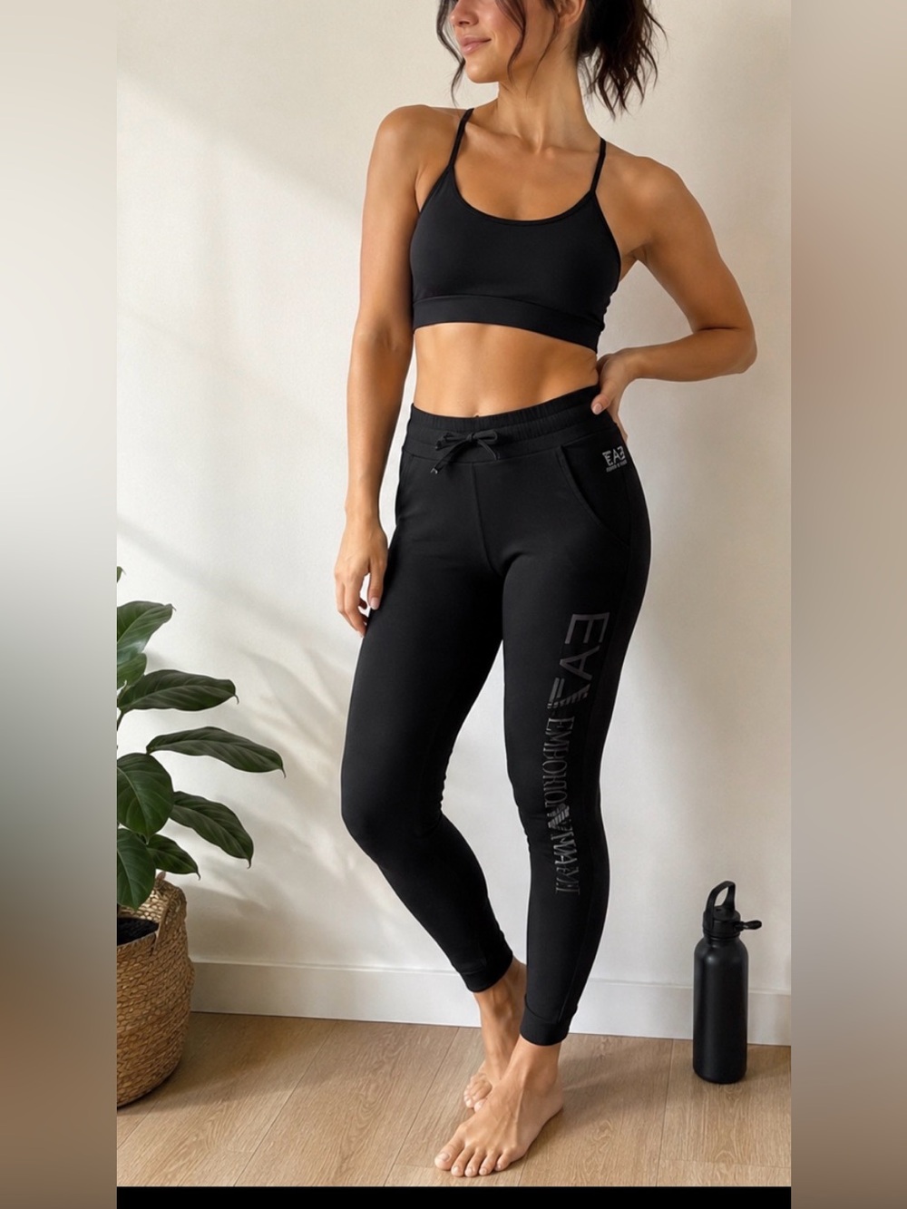 Armani Cotton Jogger Leggings